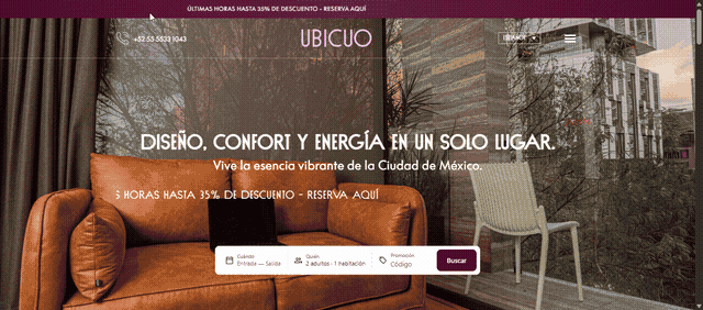 Home de ubicuohotel.com